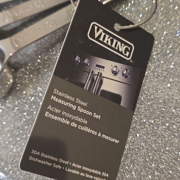 Viking Stainless Steel Measuring Spoons Set - Picture 4 of 5